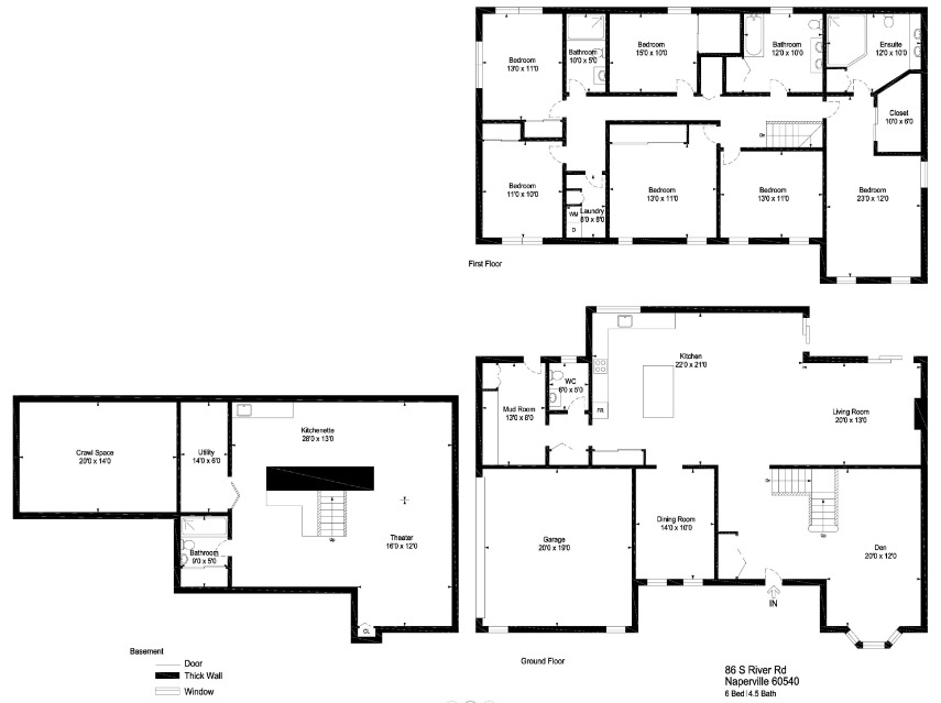 86 South River Road Naperville, IL 60540 - Photo 34 of 34 a picture of a cabinet with a white wall