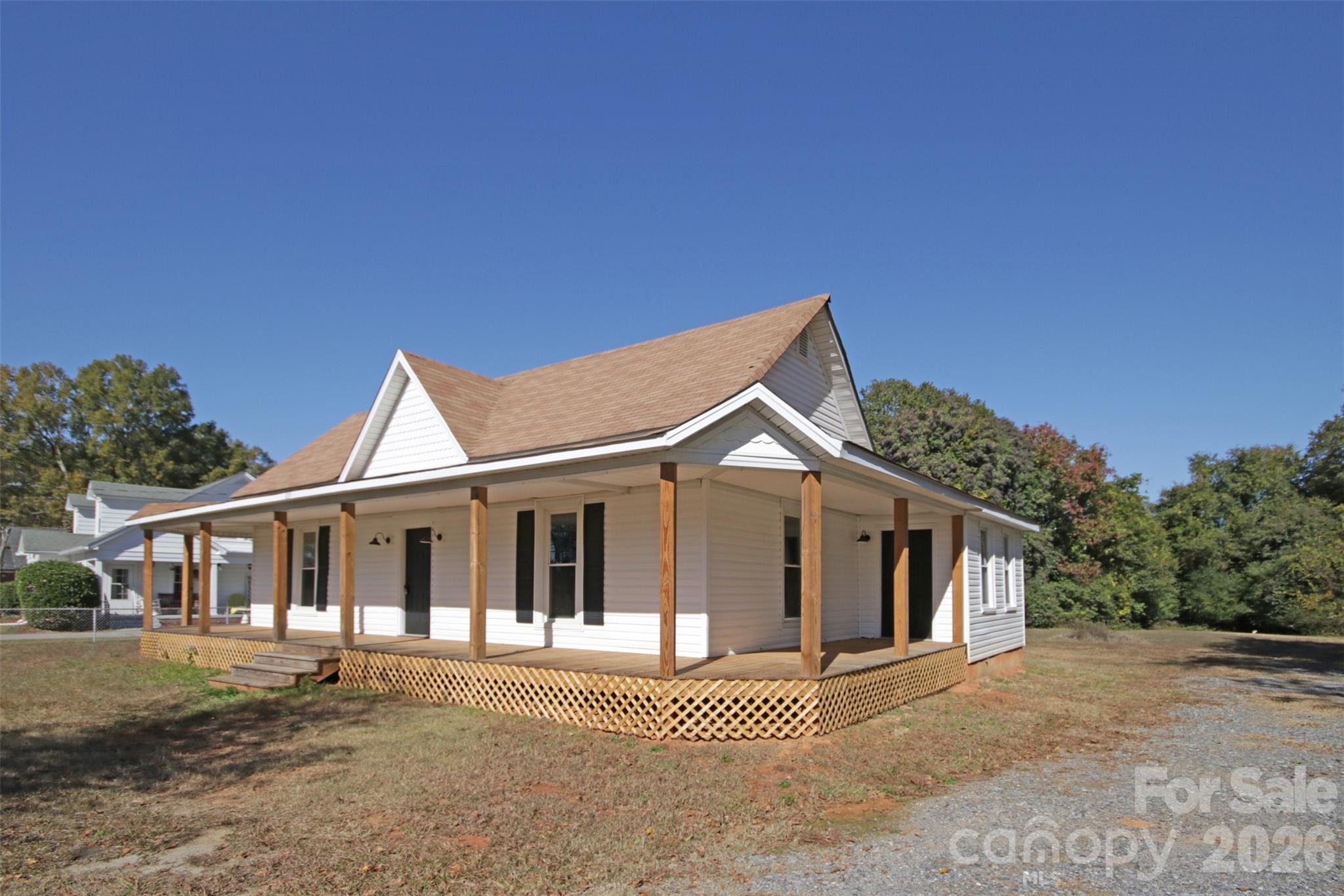 119 Marion Street Clover, SC 29710 - Photo 5 of 46 front view of a house with a porch