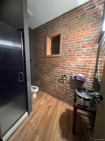 a bathroom with a sink and a toilet