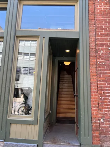 a view of a entryway door of the house