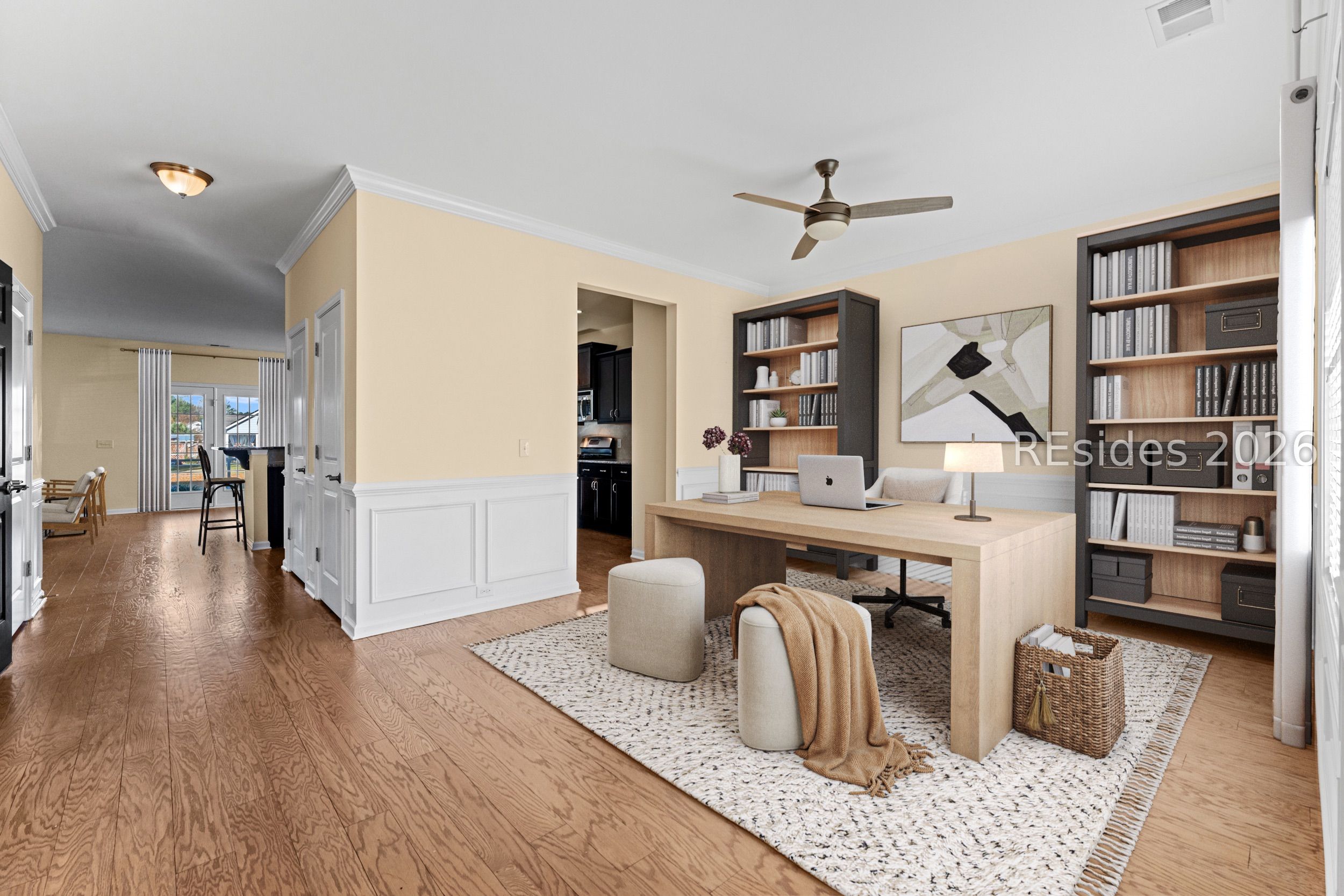 6 Wheatview Lane Bluffton, SC 29909 - Photo 2 of 62 Virtually staged office area