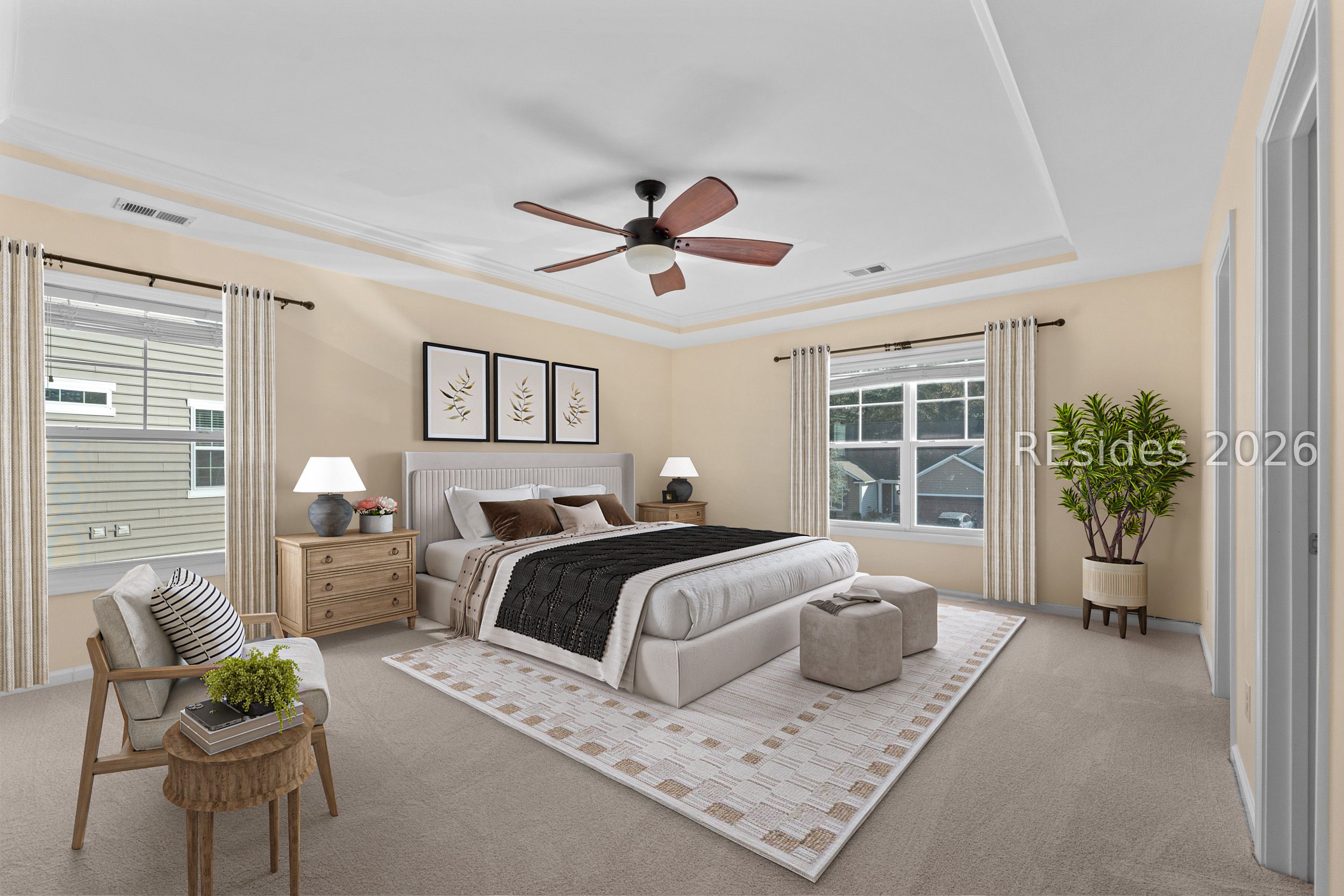 6 Wheatview Lane Bluffton, SC 29909 - Photo 7 of 62 Virtually staged primary bedroom