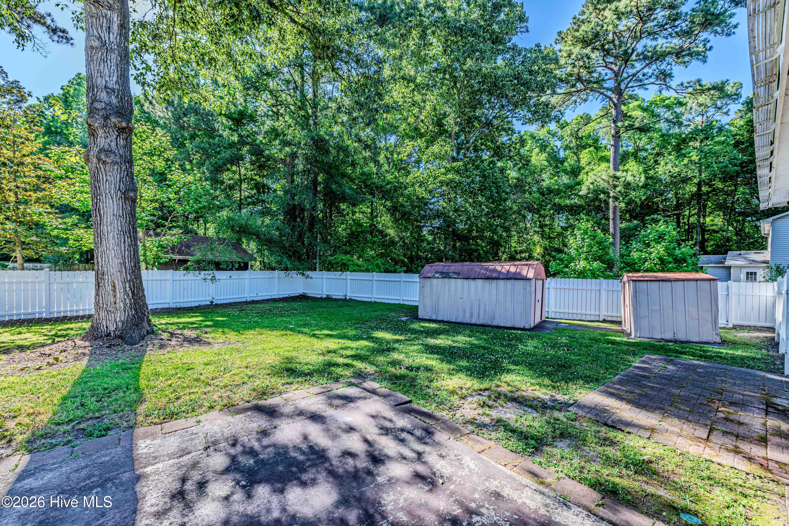 800 Mill River Road Jacksonville, NC 28540 - Photo 44 of 60 Backyard