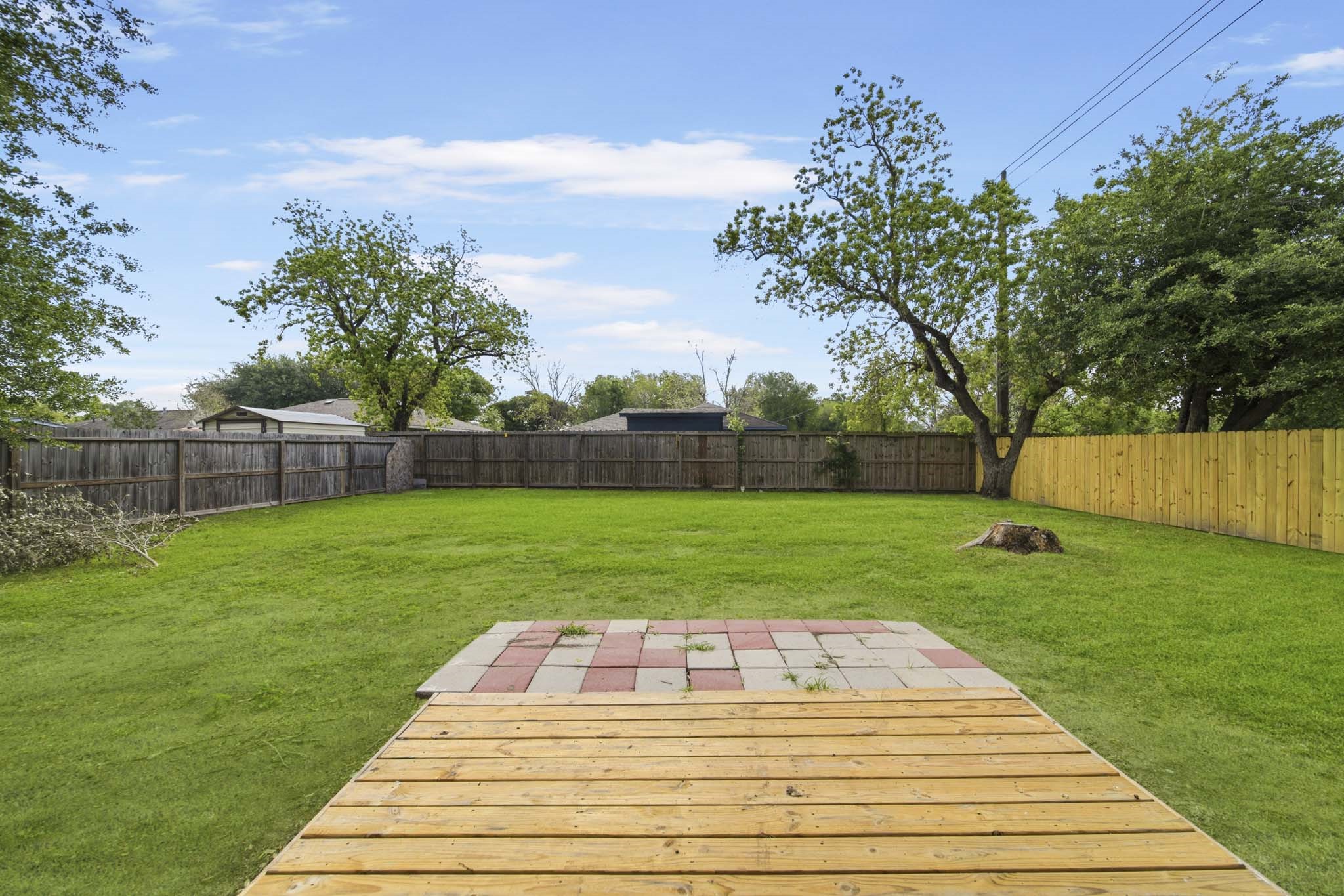 5347 Castlecreek Lane Houston, TX 77053 - Photo 18 of 20 a view of a yard and swimming pool