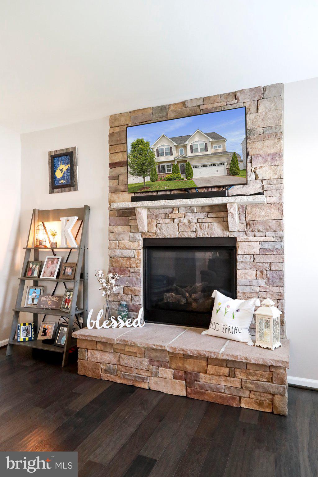 87 Overbrook Road Ranson, WV 25438 - Photo 7 of 45 Stone Fireplace