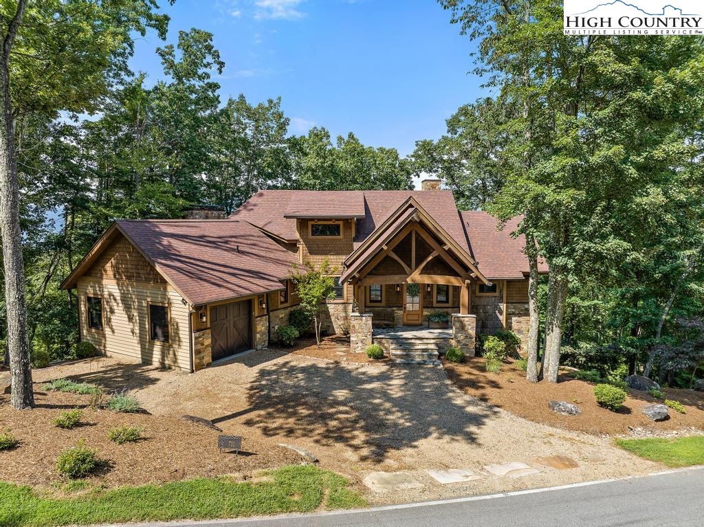 711 Goldenrod Road Boone, NC 28607 - Photo 49 of 49 a front view of a house with a yard