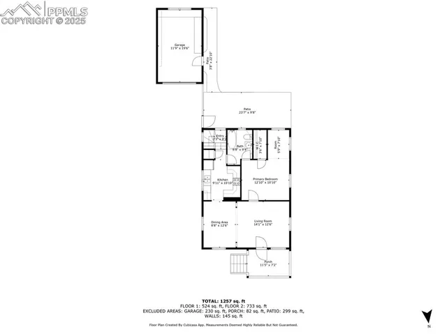 a picture of a person on a wall