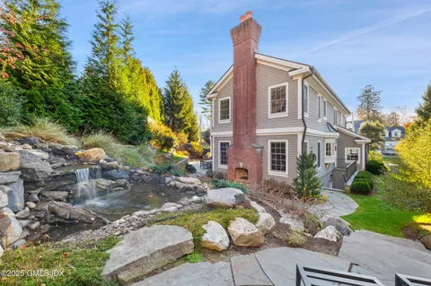 a view of a garden with plants