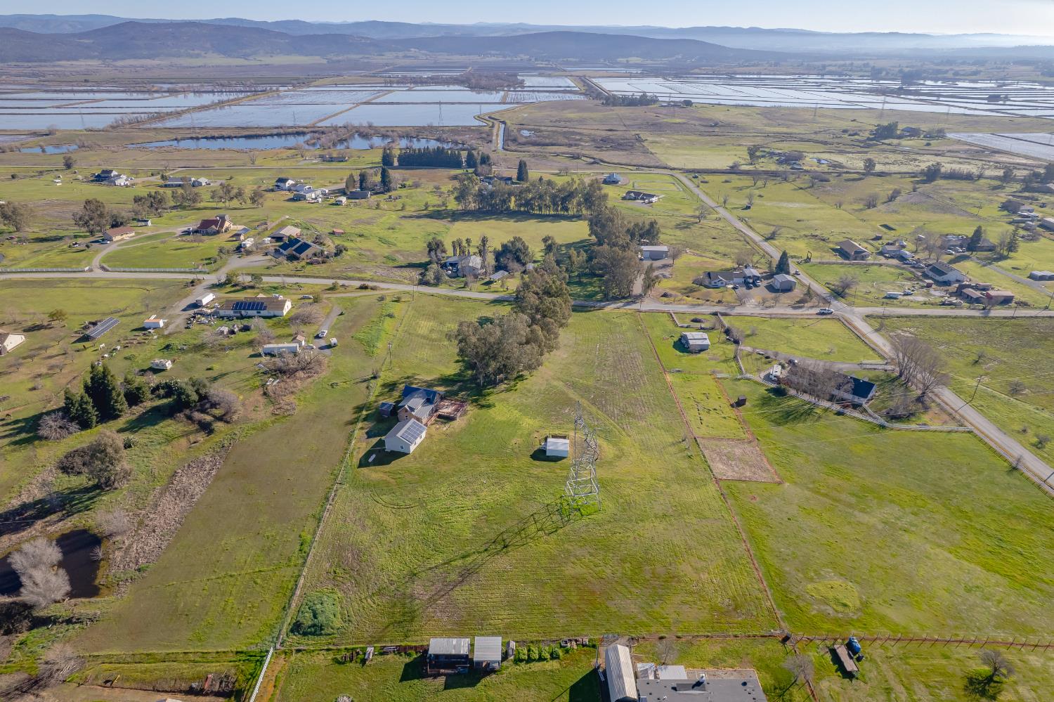 9798 Butte View Marysville, CA 95901 - Photo 53 of 55 an aerial view of ocean with residential house and swimming pool
