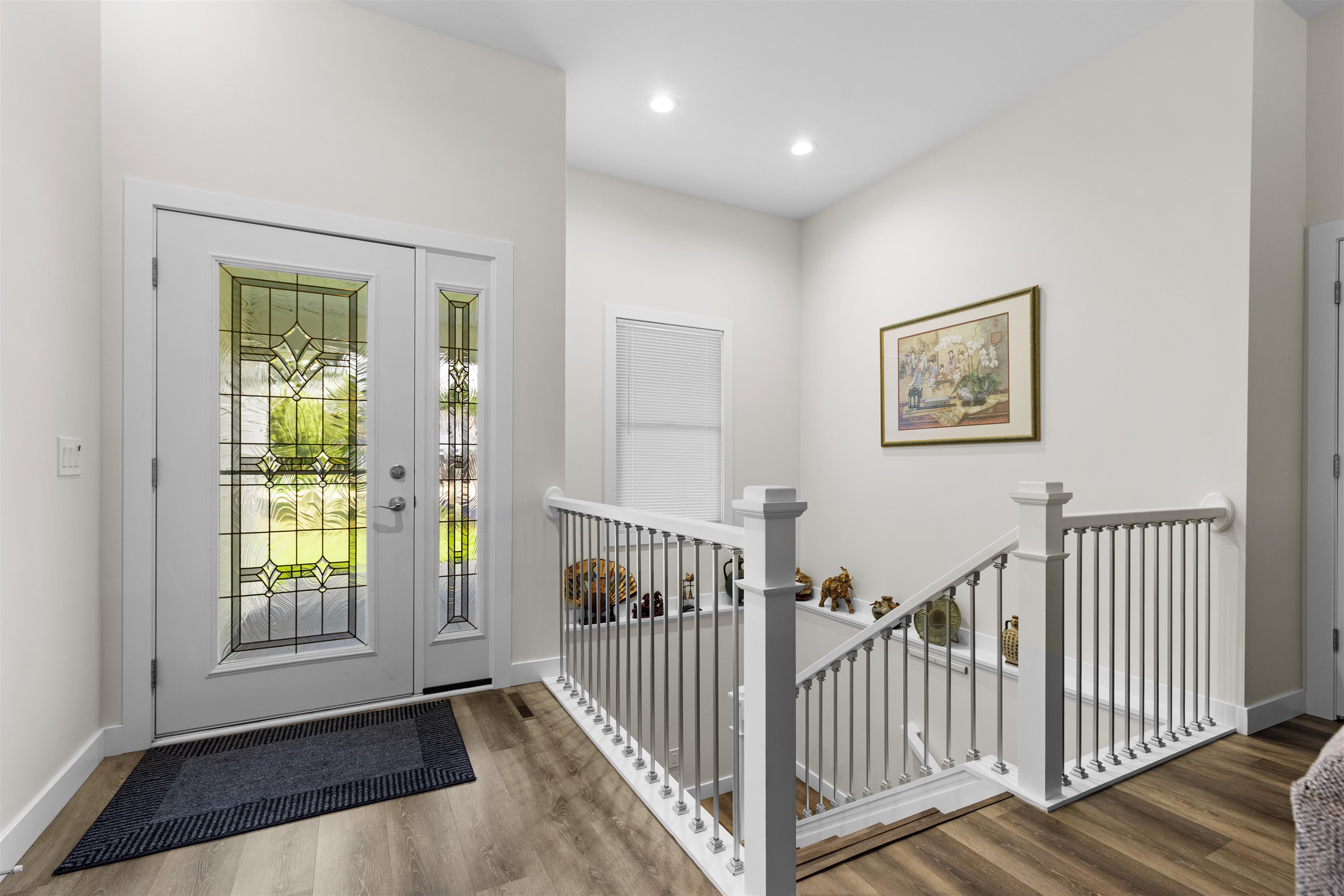 113 Taylor Lane Thomson, IL 61285 - Photo 2 of 29 a view of entryway with wooden floor