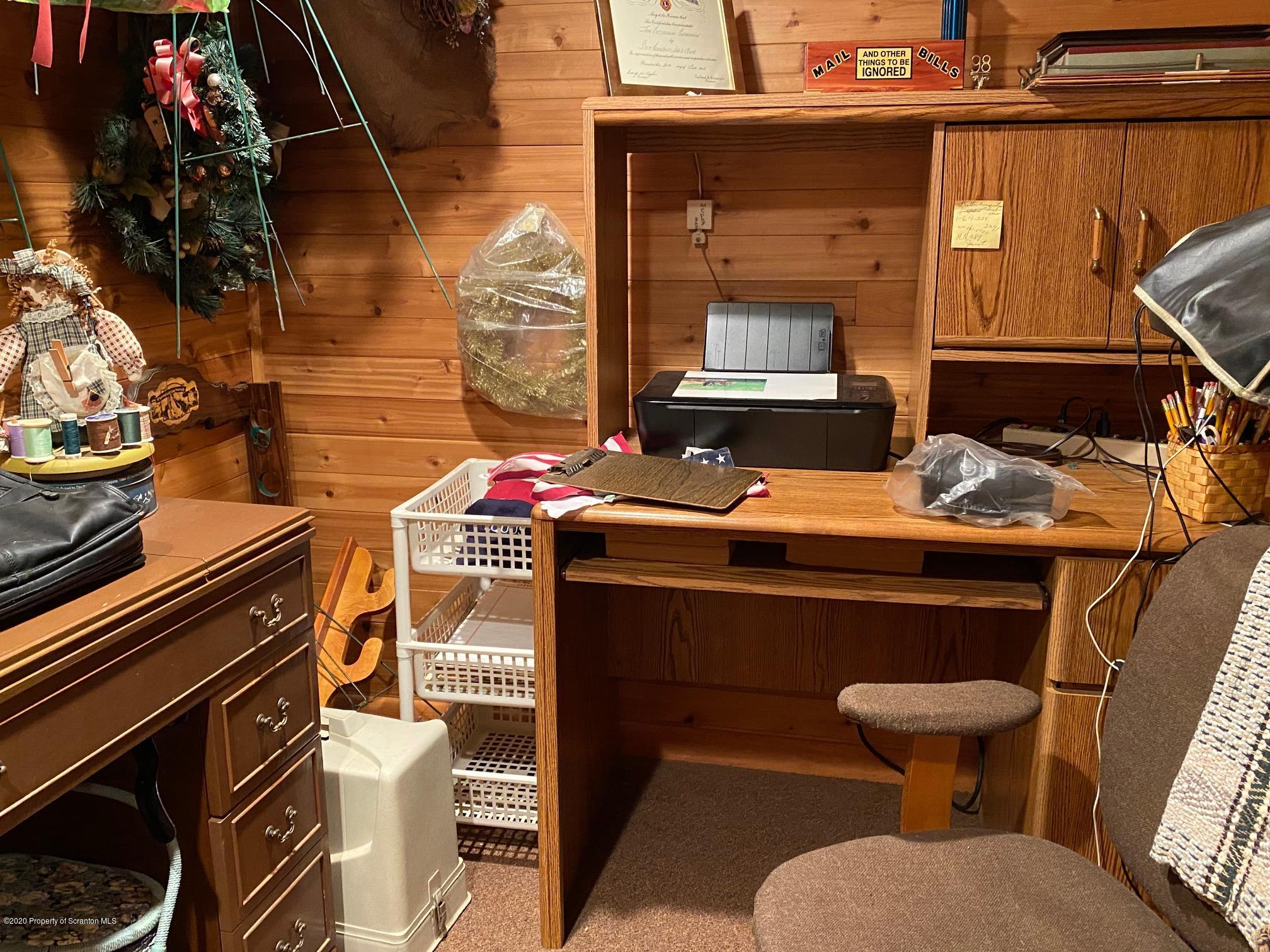 25 Dennis Road Scott Township, PA 18447 - Photo 32 of 43 a bathroom with a sink and a toilet