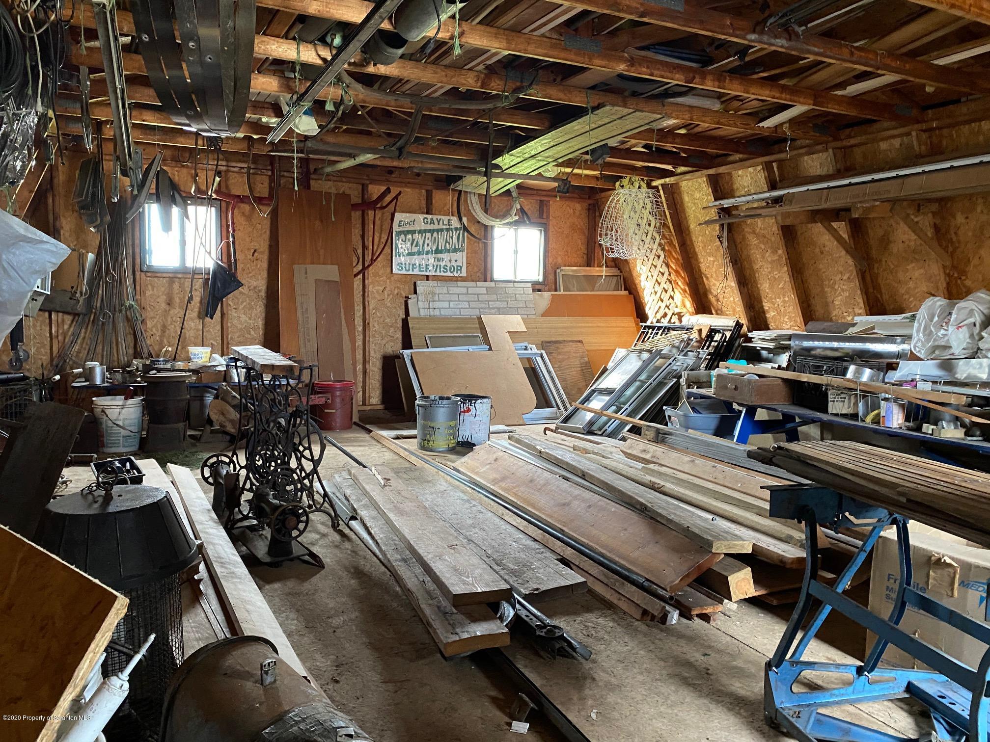 25 Dennis Road Scott Township, PA 18447 - Photo 40 of 43 a view of a room with gym equipment