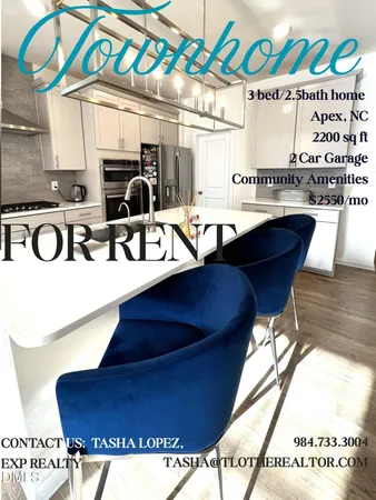 $2,550 | 2506 Hutch Lane, Apex, NC 27523