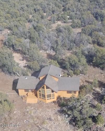 47500 North Happy Ranch Road Seligman, AZ 86337 - Photo 2 of 28 2) AERIAL OF HOME