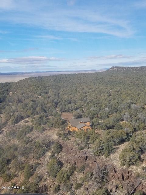 47500 North Happy Ranch Road Seligman, AZ 86337 - Photo 3 of 28 3) AERIAL OF HOME