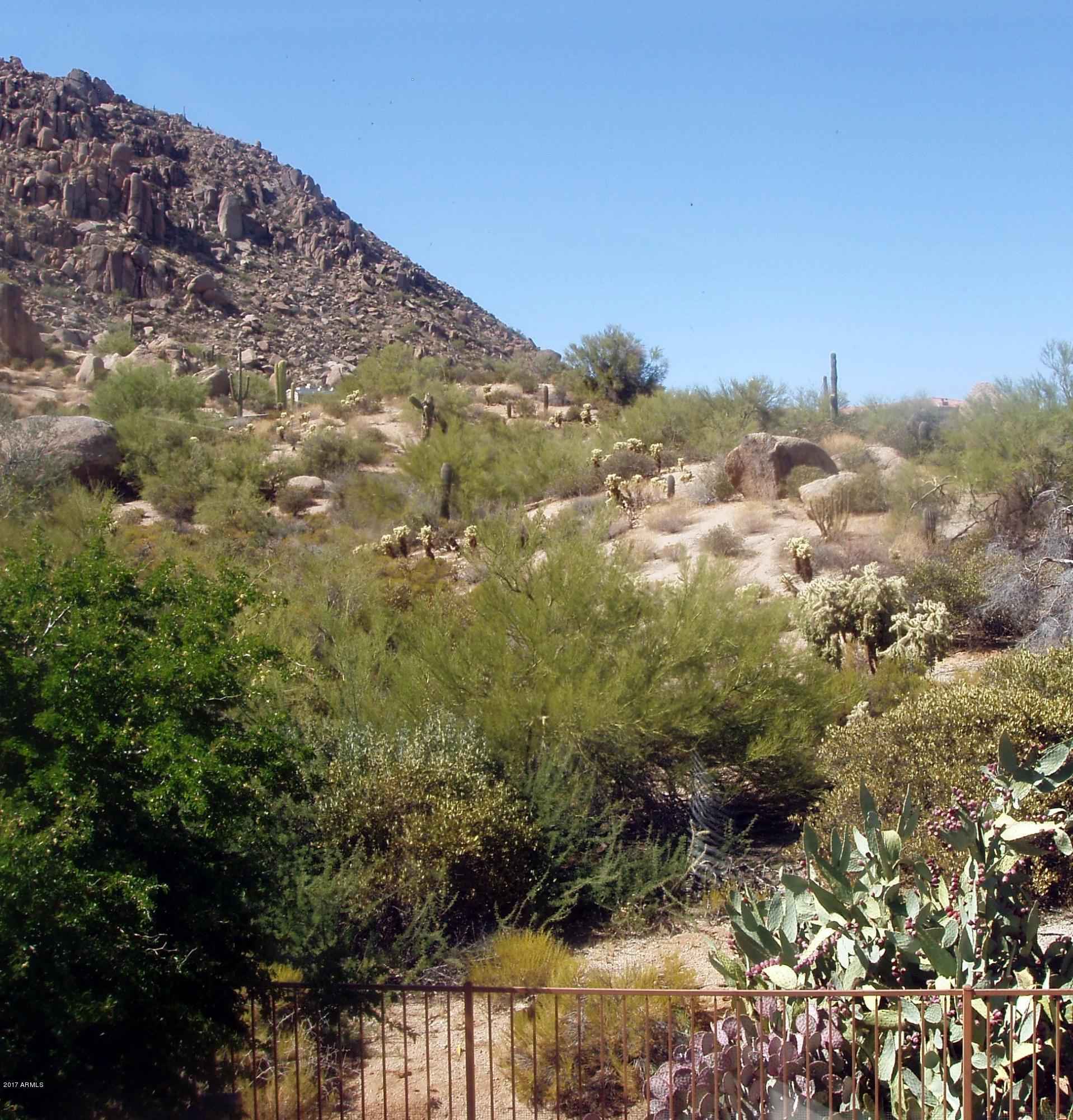 11522 East Ranch Gate Road Scottsdale, AZ 85255 - Photo 16 of 18 Desert View from Back Yard