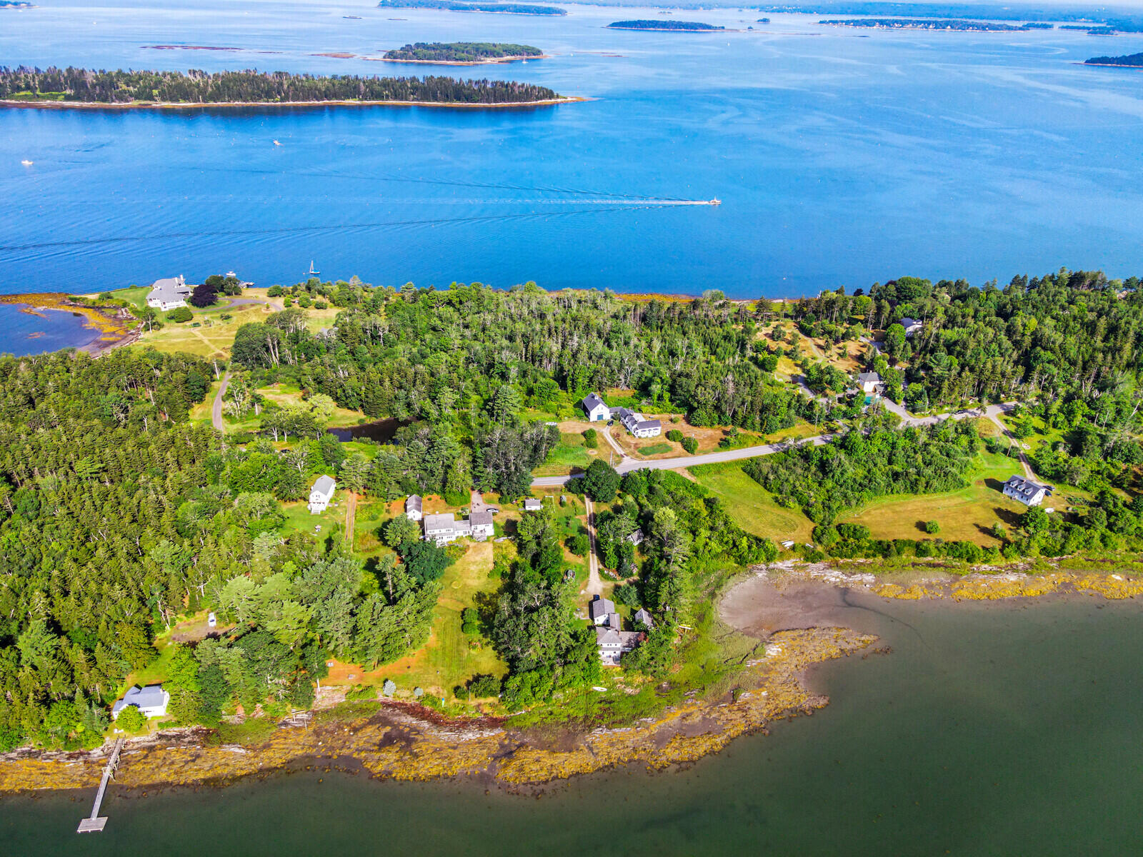 251 Basin Point Road Harpswell, ME 04079 - Photo 1 of 36 1 - 251 BPR above