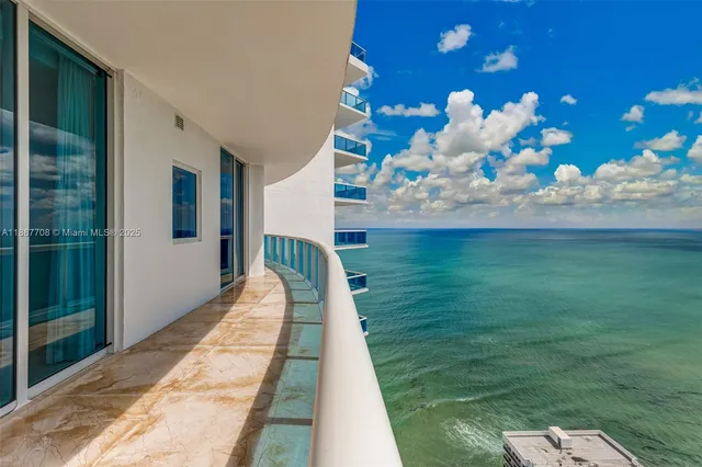 a view of a city with tall buildings