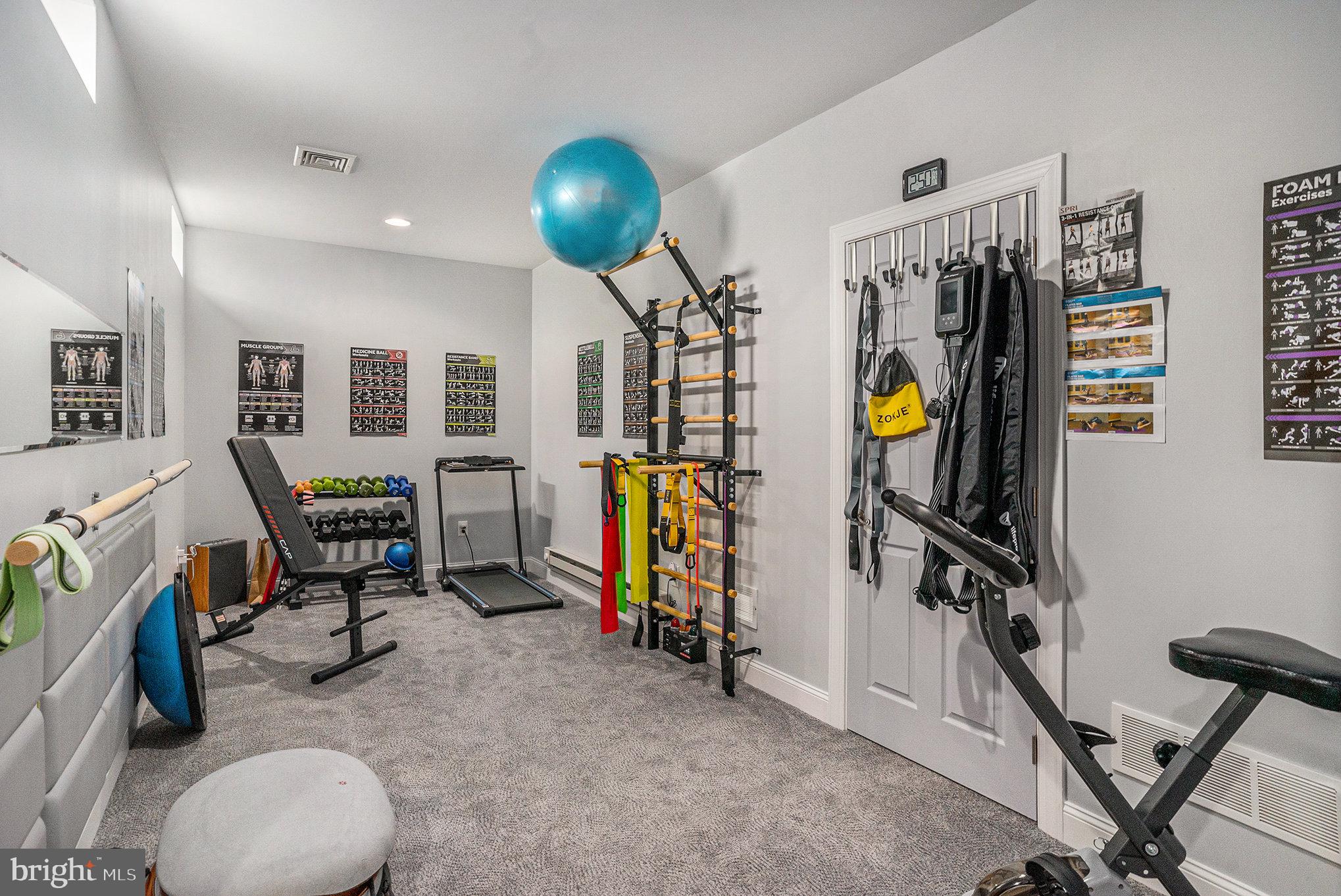 472 Evansburg Road Collegeville, PA 19426 - Photo 21 of 48 a view of a room with gym equipment