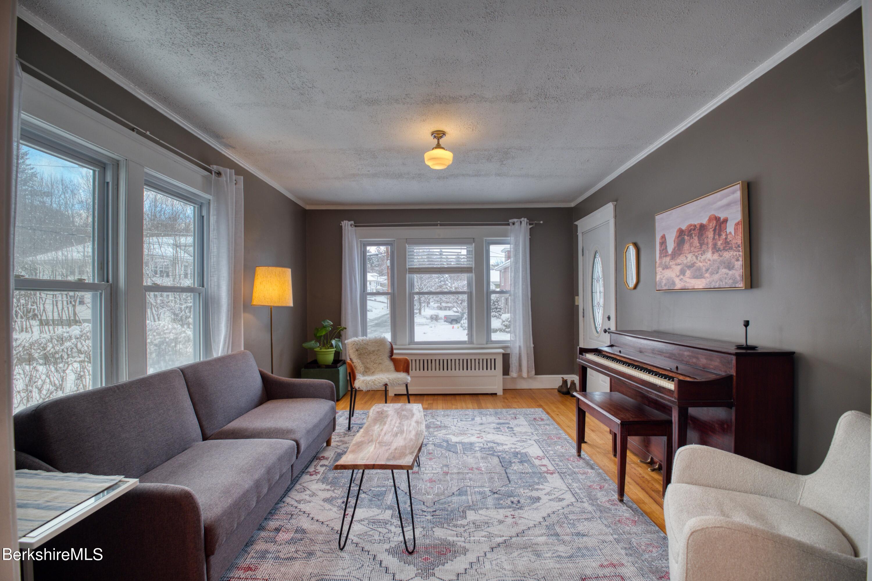 39 Catherine Street Pittsfield, MA 01201 - Photo 5 of 26 a living room with furniture and a window