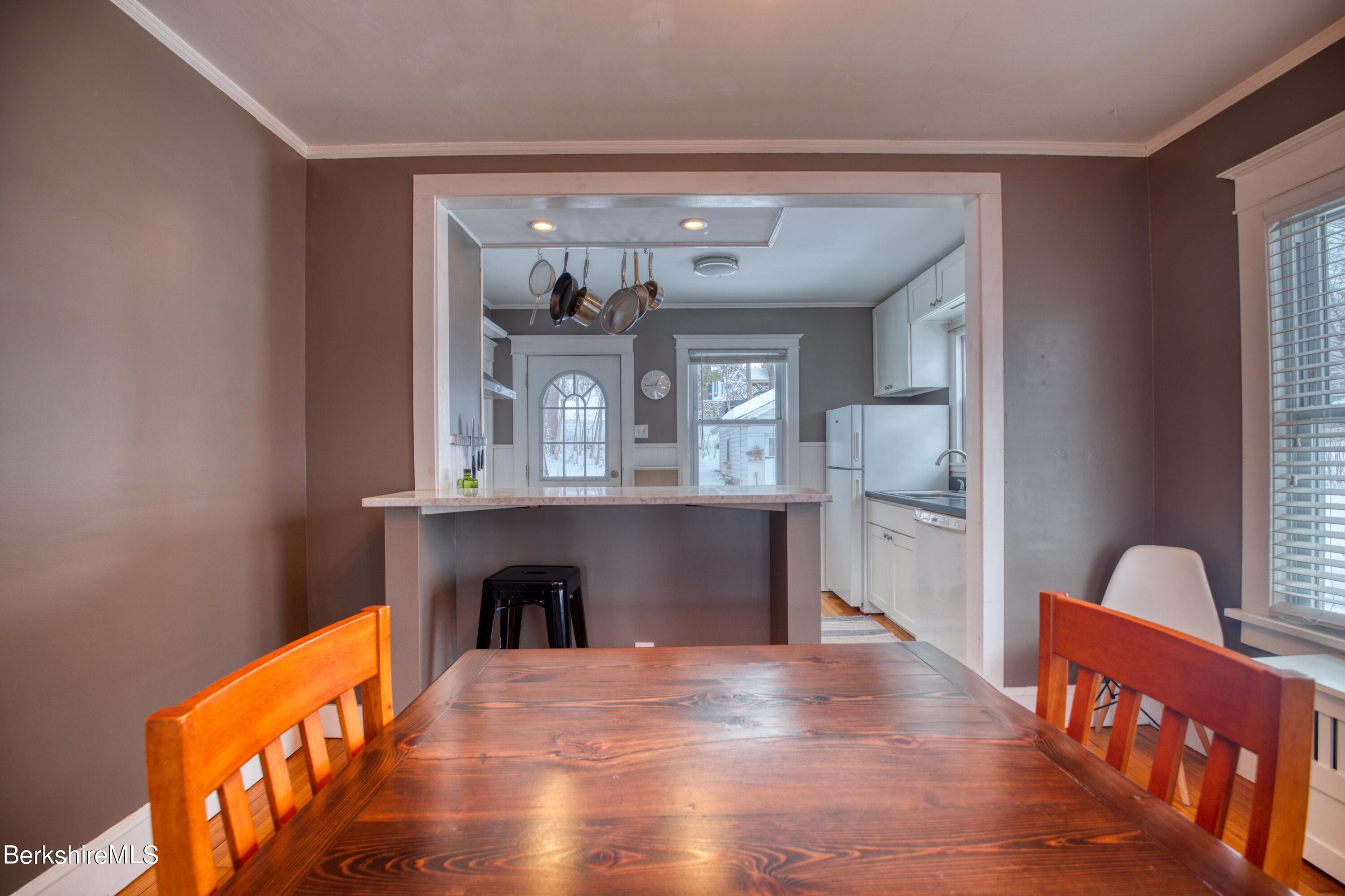 39 Catherine Street Pittsfield, MA 01201 - Photo 9 of 26 a view of wooden floor and dining room