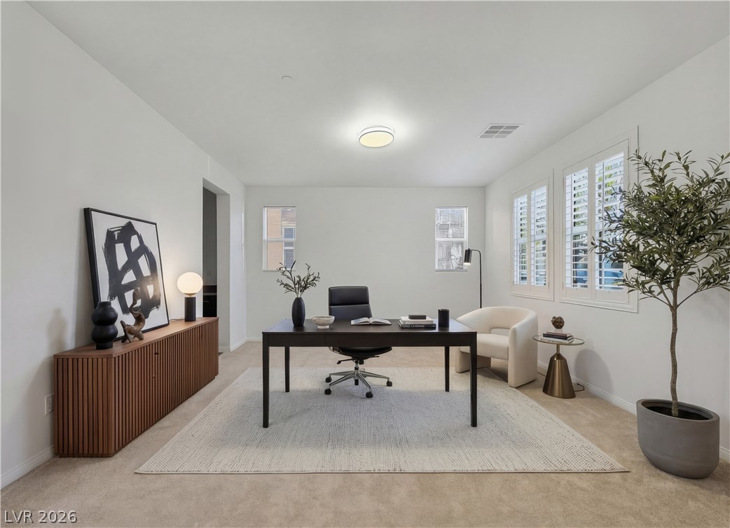 2064 Thames View Street Henderson, NV 89044 - Photo 16 of 50 VIRTUALLY STAGED Formal Living Room / Office / Den