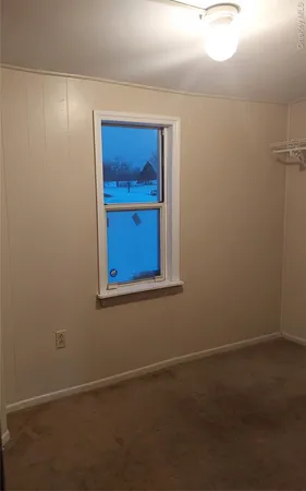 en empty room with window