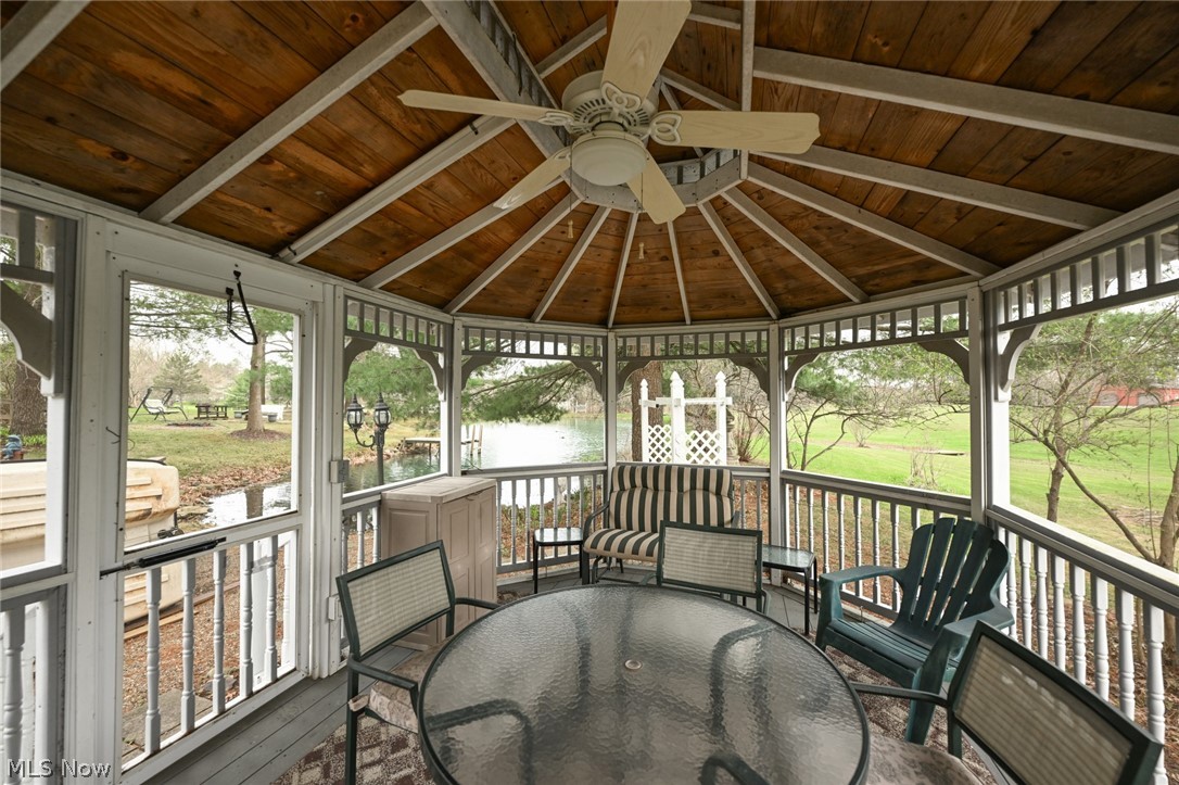 2936 Substation Road Medina, OH 44256 - Photo 38 of 50 Inside of Gazebo