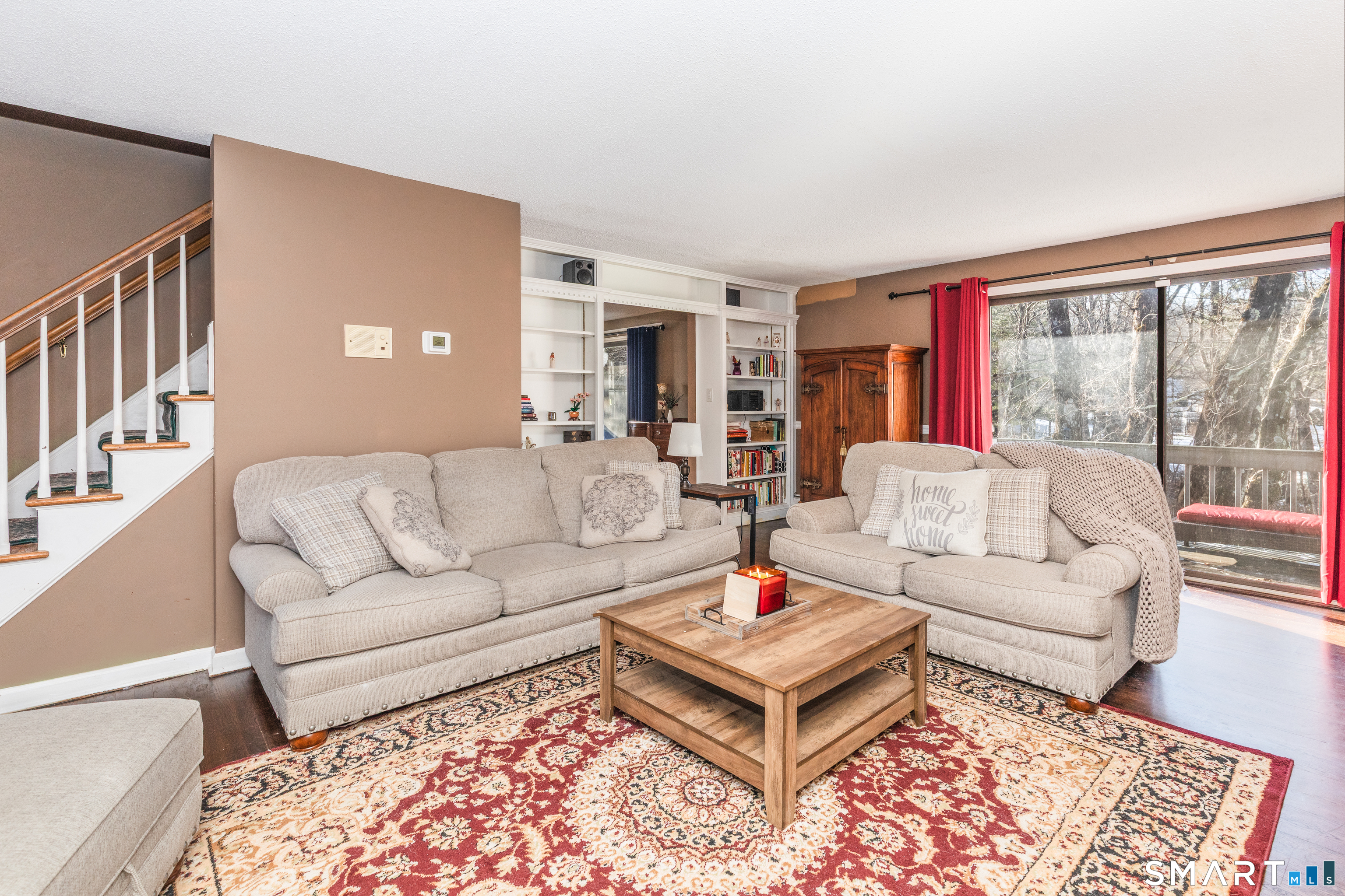 637 Watertown Road Middlebury, CT 06762 - Photo 3 of 40 a living room with furniture and a large window