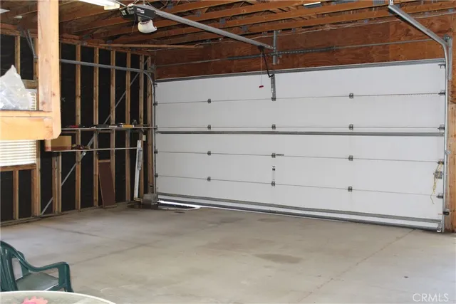 a view of a house with a garage