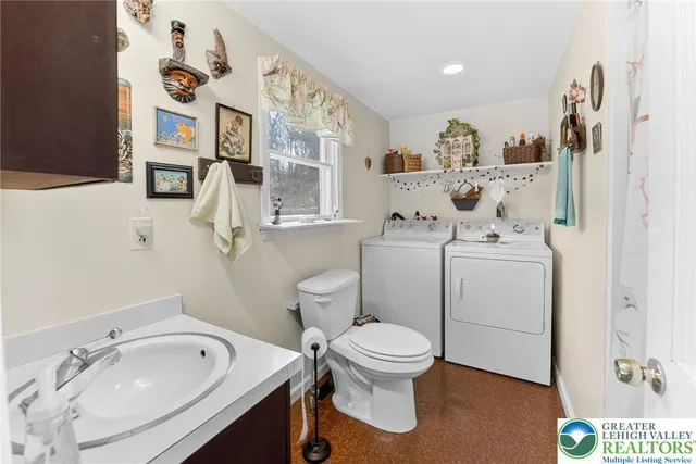 a view of storage and utility room