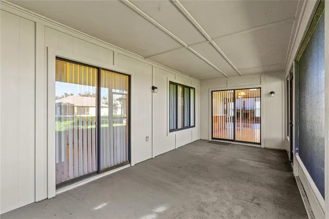 a view of an empty room with window