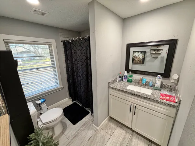 a very nice looking room with a large window