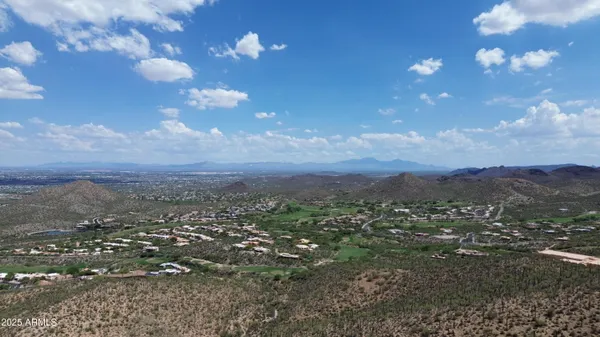 a view of a bunch of trees and houses
