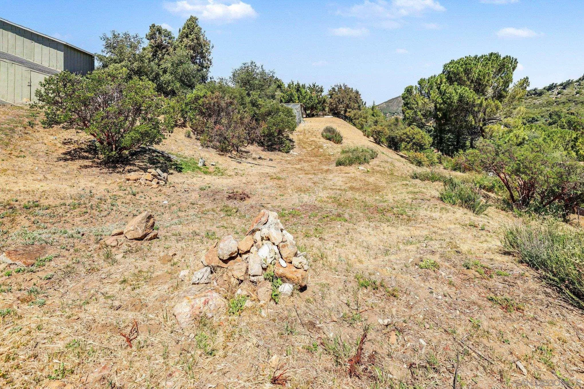10442 Boulder Creek Road Descanso, CA 91916 - Photo 35 of 36 a view of a backyard of a house