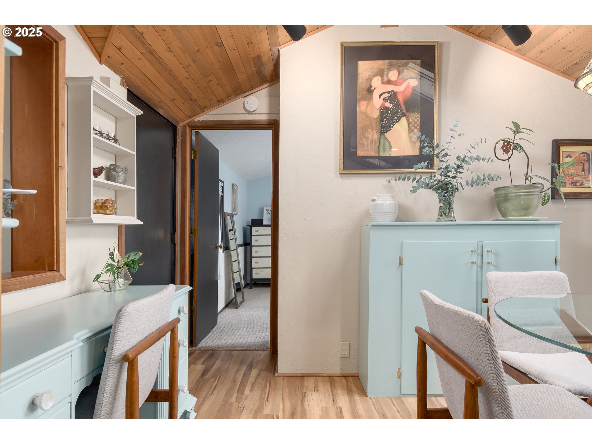 25 West 36th Avenue Eugene, OR 97405 - Photo 18 of 33 a bathroom with a sink a mirror and a shower