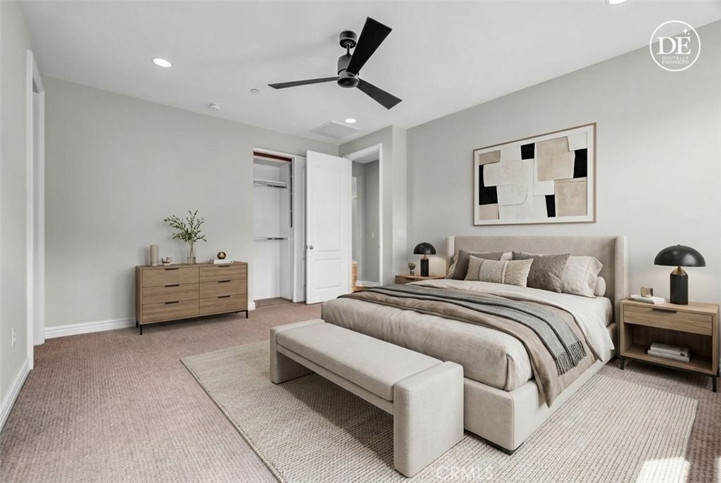 1041 Lime Tree Place Fullerton, CA 92833 - Photo 19 of 39 Virtually Staged (Primary Bedroom)