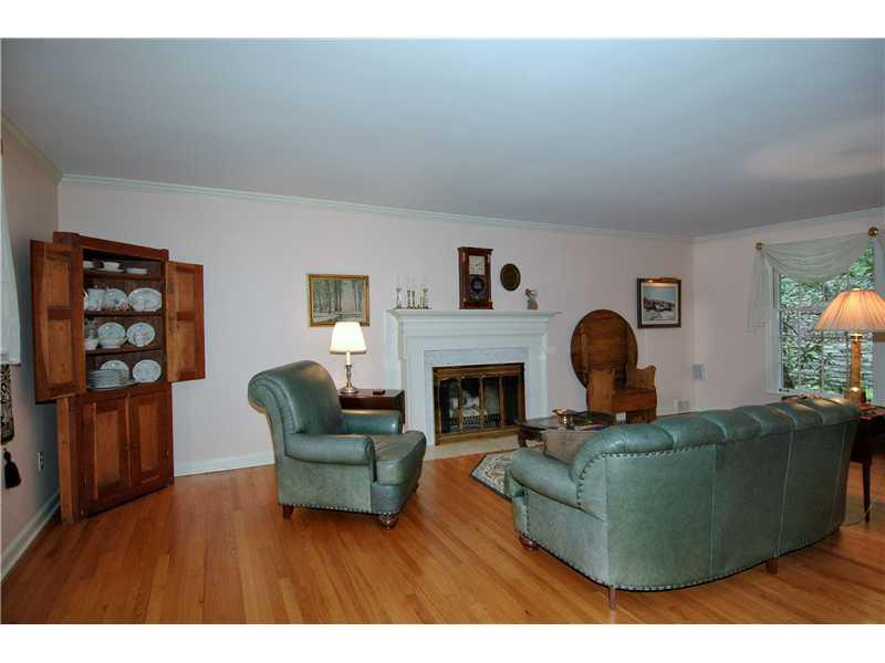 20 Thornridge Road Pittsburgh, PA 15237 - Photo 2 of 24 Living Room. Gracious area highlighted by gleaming hardwood floors and formal fireplace
