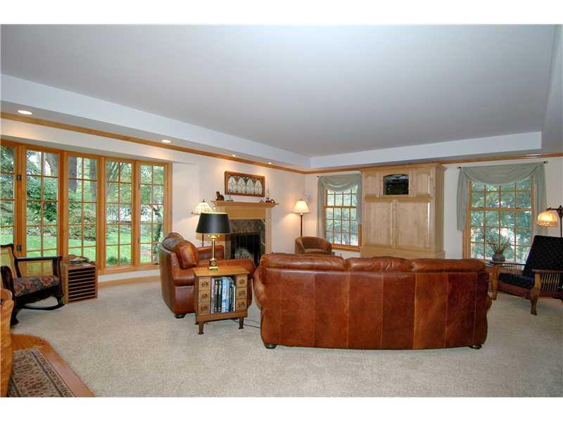 20 Thornridge Road Pittsburgh, PA 15237 - Photo 4 of 24 Family Room. Another angle of family room with entertainment center