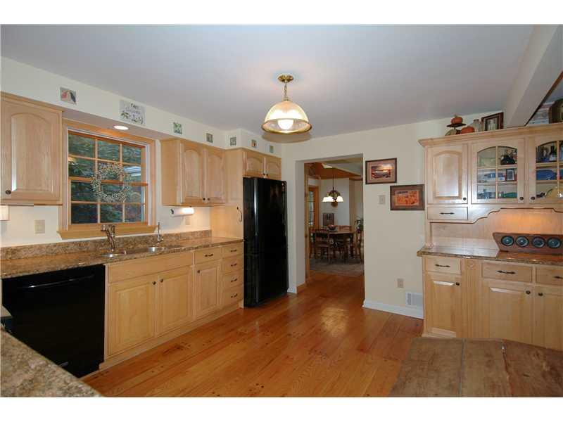 20 Thornridge Road Pittsburgh, PA 15237 - Photo 9 of 24 Kitchen. Remodeled kitchen with newer cabinetry, hardwood floors, abundance of storage