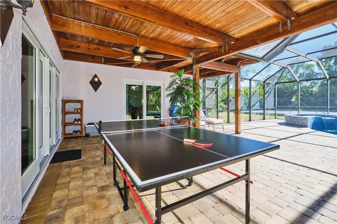 3644 Putter Point Lane Fort Myers, FL 33919 - Photo 39 of 50 an outdoor space with seating