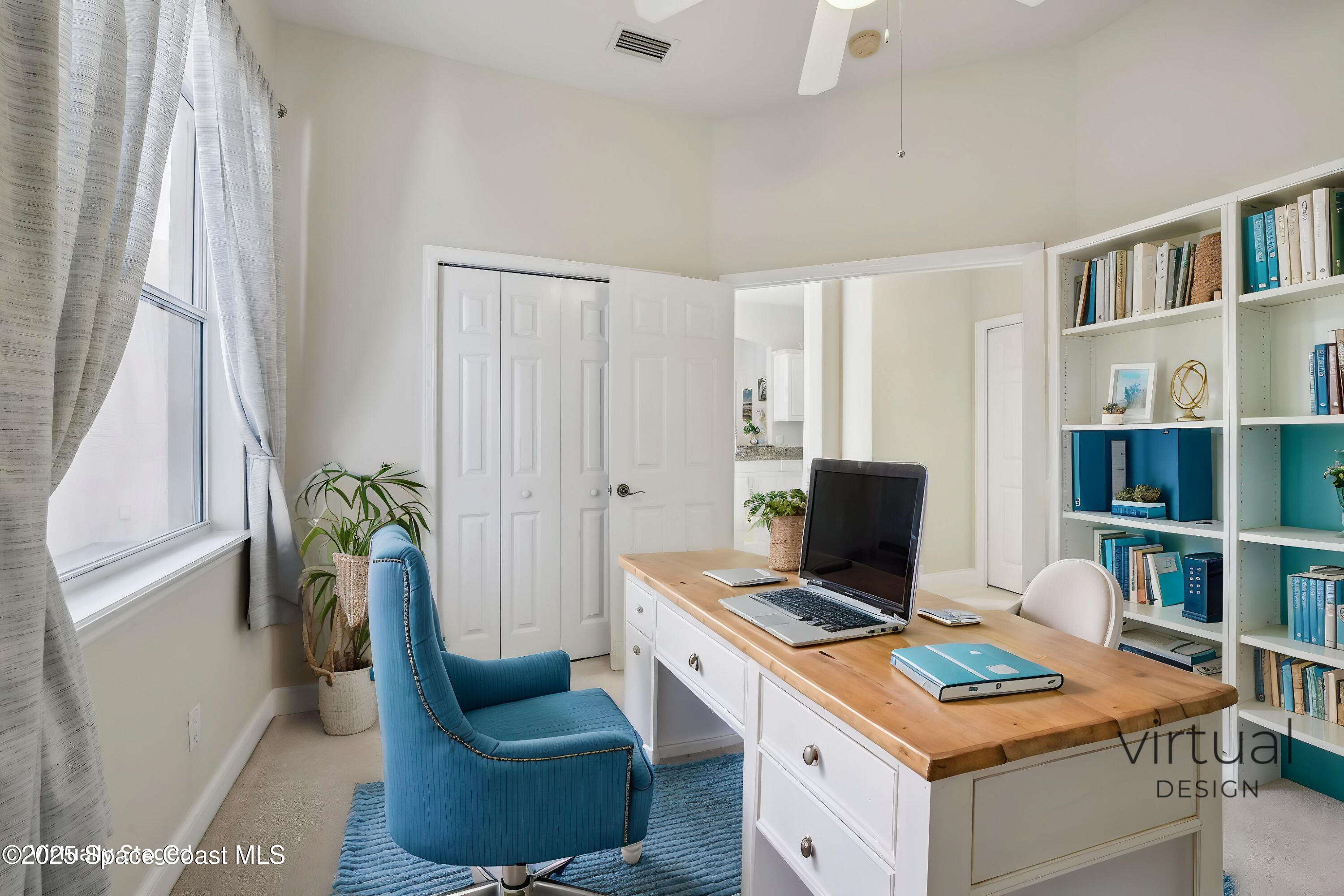 4040 Alamanda Key Drive Melbourne, FL 32901 - Photo 27 of 46 Bedroom 3 as Office