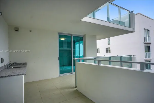 a view of building with yard