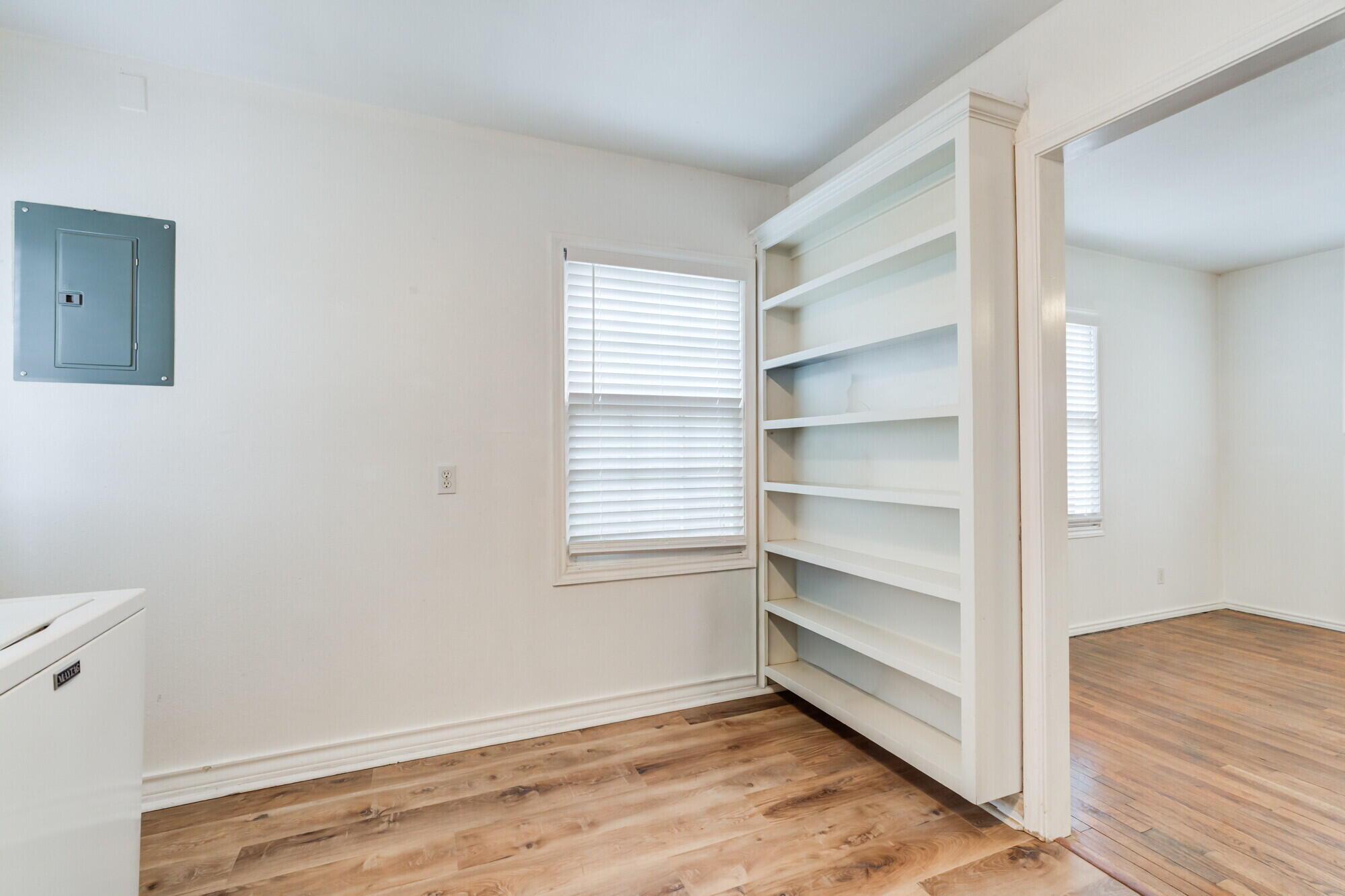 2701 36th Street Lubbock, TX 79413 - Photo 12 of 23 a view of a room with rack on the wall