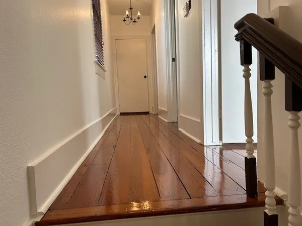 a view of front door