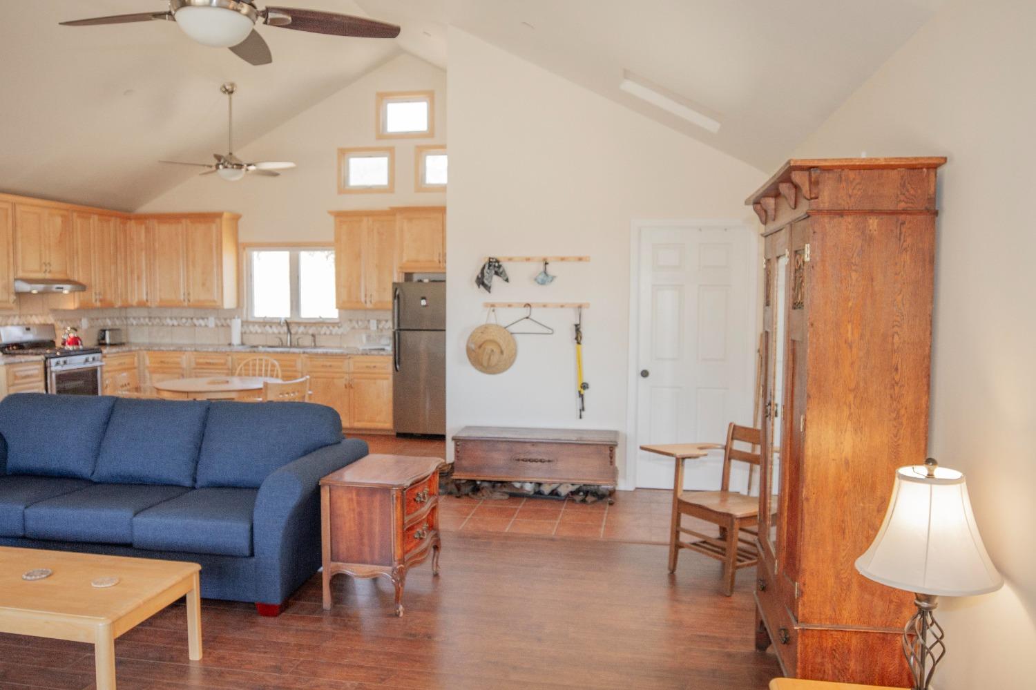 44981 Todd Eymann Road Dunlap, CA 93621 - Photo 17 of 95 a living room with furniture and wooden floor