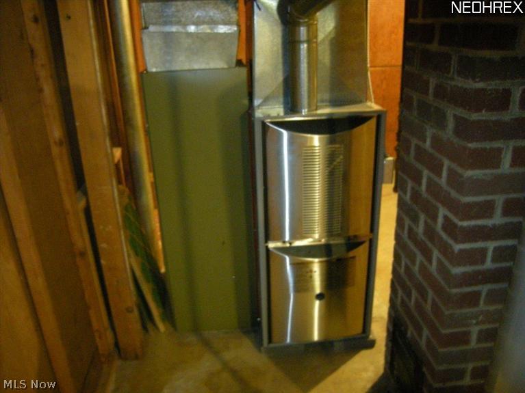 6651 Engle Road Cleveland, OH 44130 - Photo 14 of 20 Newer furnace is near laundry area at rear of house.