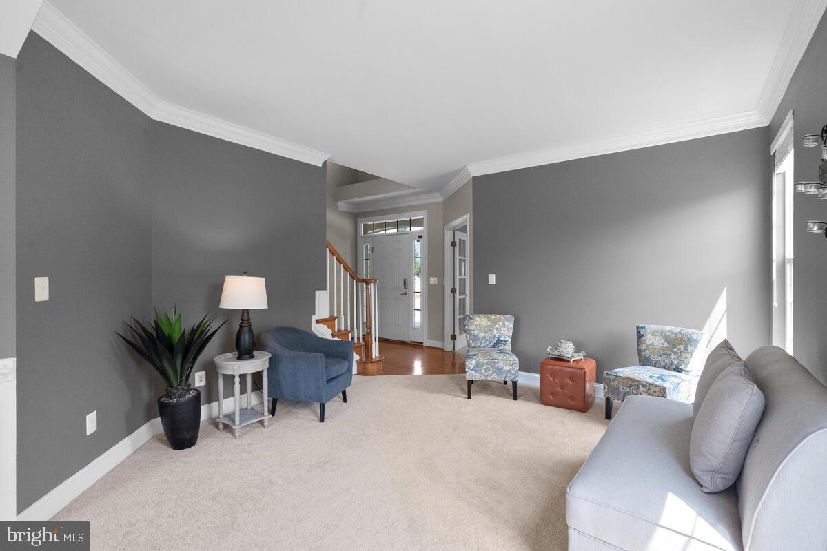 42819 Conquest Circle Ashburn, VA 20148 - Photo 13 of 55 a living room with furniture and a potted plant