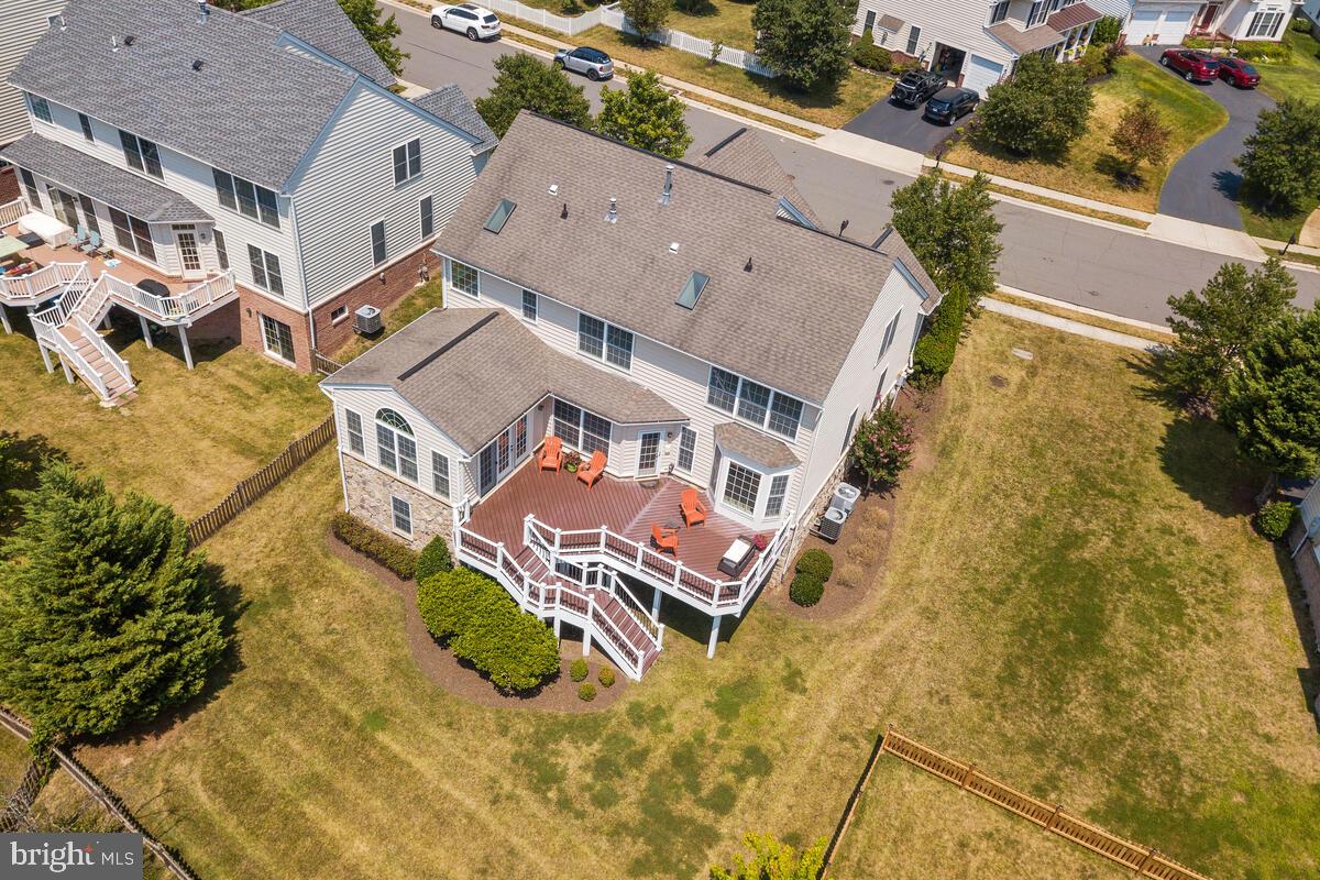 42819 Conquest Circle Ashburn, VA 20148 - Photo 48 of 55 an aerial view of a house with swimming pool