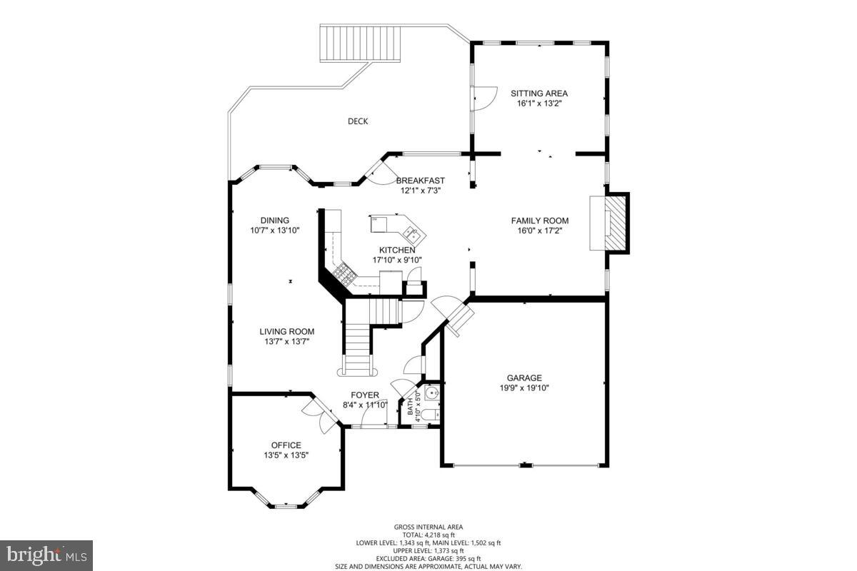 42819 Conquest Circle Ashburn, VA 20148 - Photo 55 of 55 a picture of floor plan